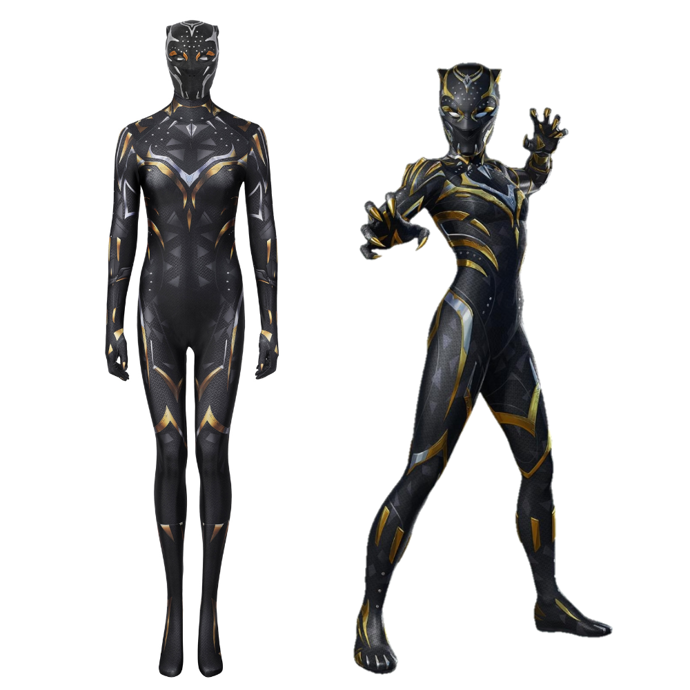 Marvel Black Panther 2 Shuri Complete Cosplay Costume Outfit