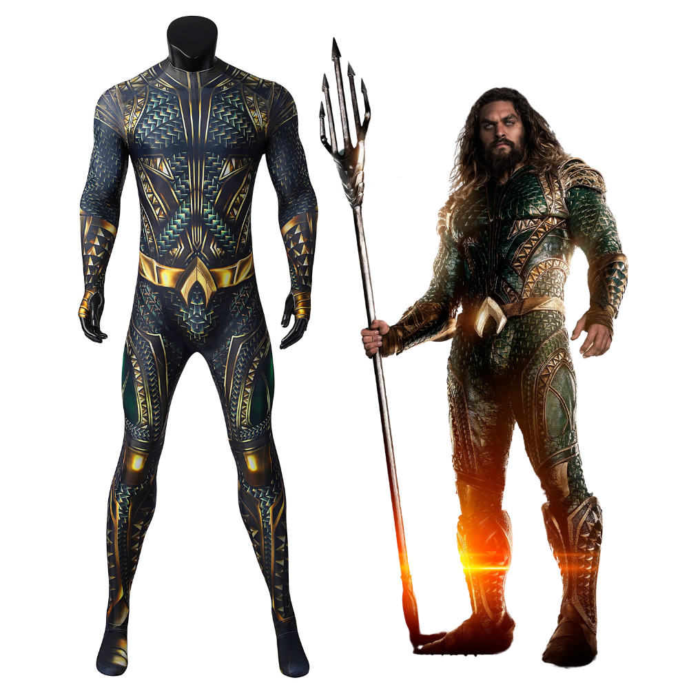 DC Aquaman Complete Cosplay Costume Outfit