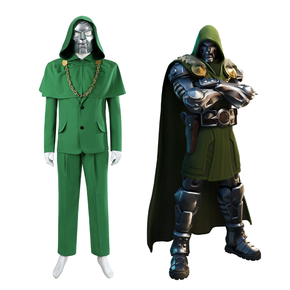 Marvel Dr Doom Complete Custom Cosplay Costume Outfit