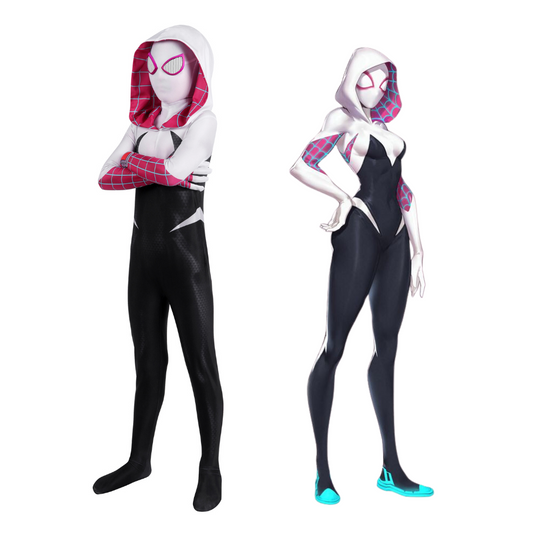 Kids Spider-Man Gwen Cosplay Costume | Marvel Outfit