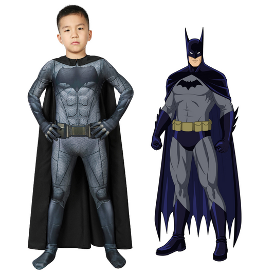 Kids Batman Justice League Cosplay Costume | DC Outfit