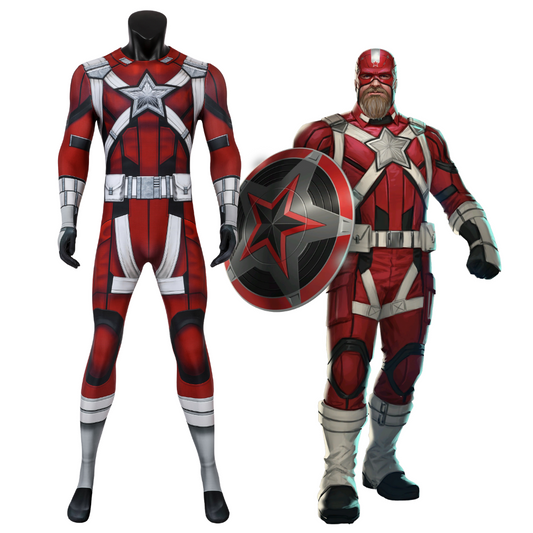 Black Widow Red Guardian Cosplay Costume | Marvel Outfit