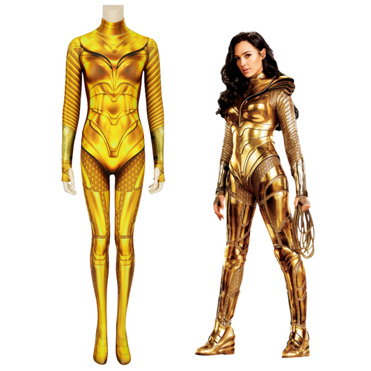 Wonder Woman Golden Armor Cosplay Costume | DC Outfit