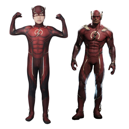 Kids The Flash Injustice 2 Cosplay Costume | DC Outfit