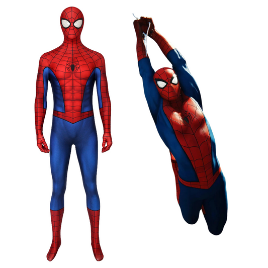 Spider-Man PS4 Classic Suit Cosplay Costume | Marvel Outfit