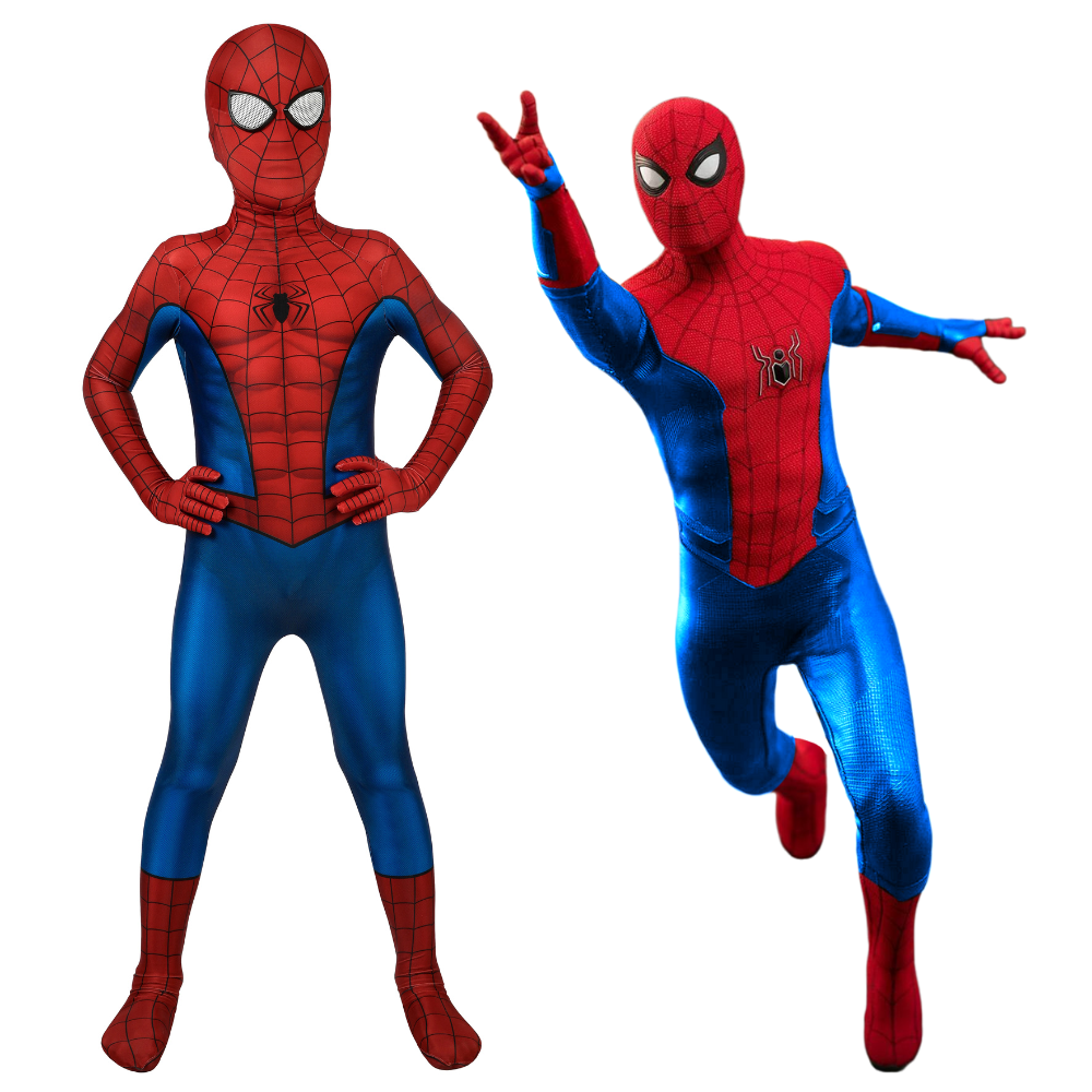 Kids Spider-Man PS4 Classic Suit Cosplay Costume | Marvel Outfit