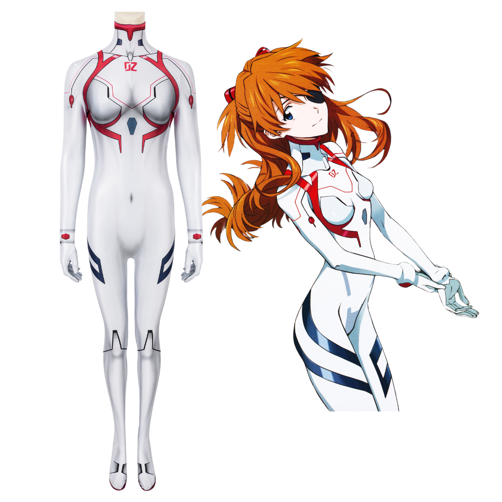 EVA Soryu Asuka Langley Fanart Cosplay Costume Fullset