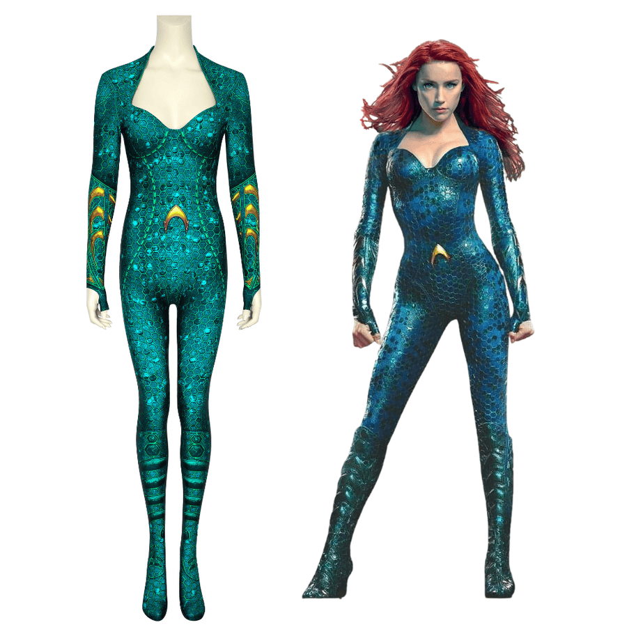 Aquaman 2 Mera Cosplay Costume | DC Outfit