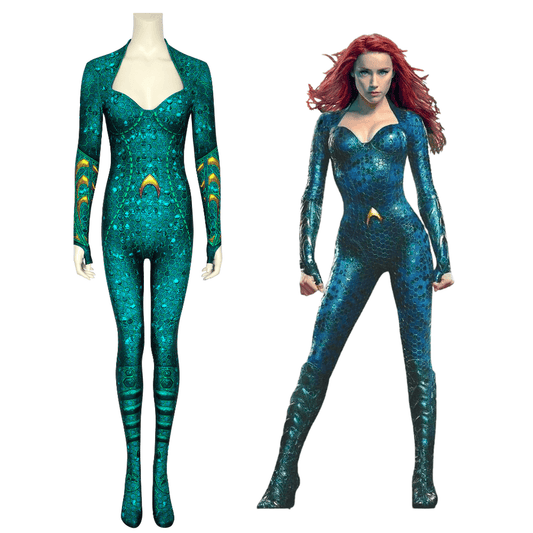 DC Aquaman 2 Mera Complete Cosplay Costume Outfit