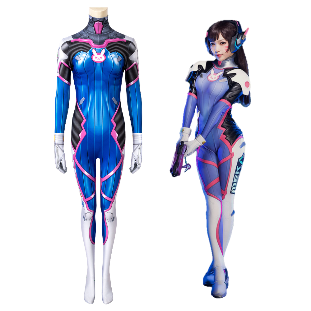 Overwatch D.Va Cosplay Costume | Gaming Outfit