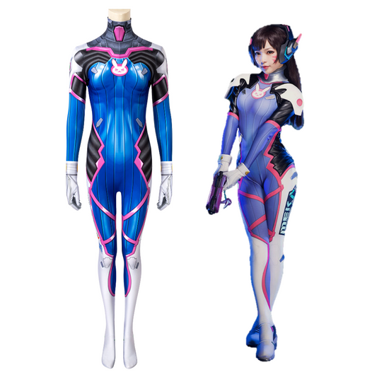 Overwatch D.Va Complete Cosplay Costume Outfit