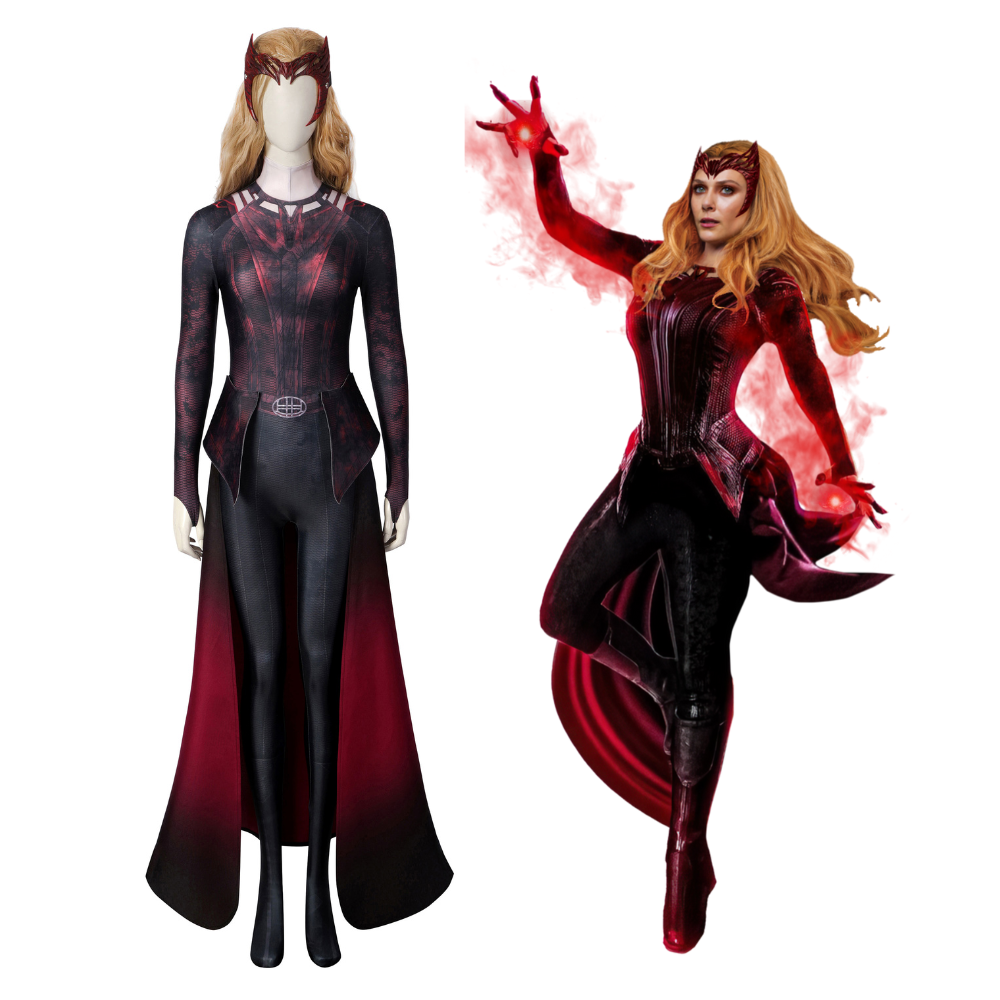 Wanda Scarlet Witch Cosplay Costume | Marvel Outfit