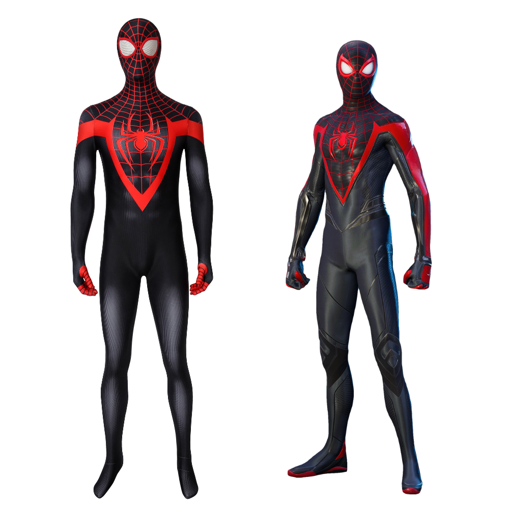 Spider-Man PS5 Ultimate Suit Cosplay Costume | Marvel Outfit