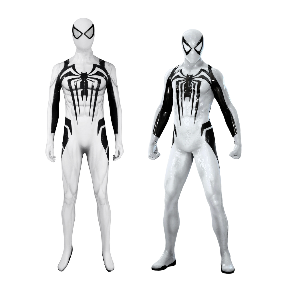 Marvel Spiderman 2 Anti-Venom Suit Complete Cosplay Costume Outfit