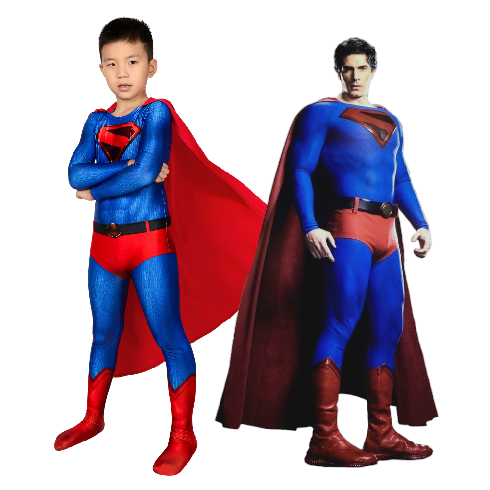 Kids Superman Crisis on Infinite Earths Cosplay Costume | DC Outfit