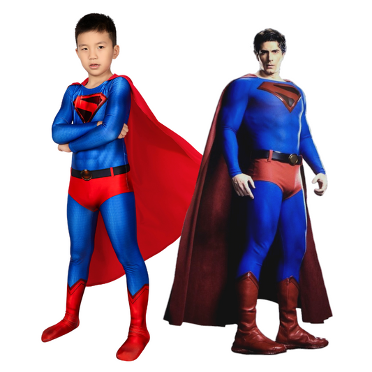 Kids Superman Crisis on Infinite Earths Cosplay Costume | DC Outfit