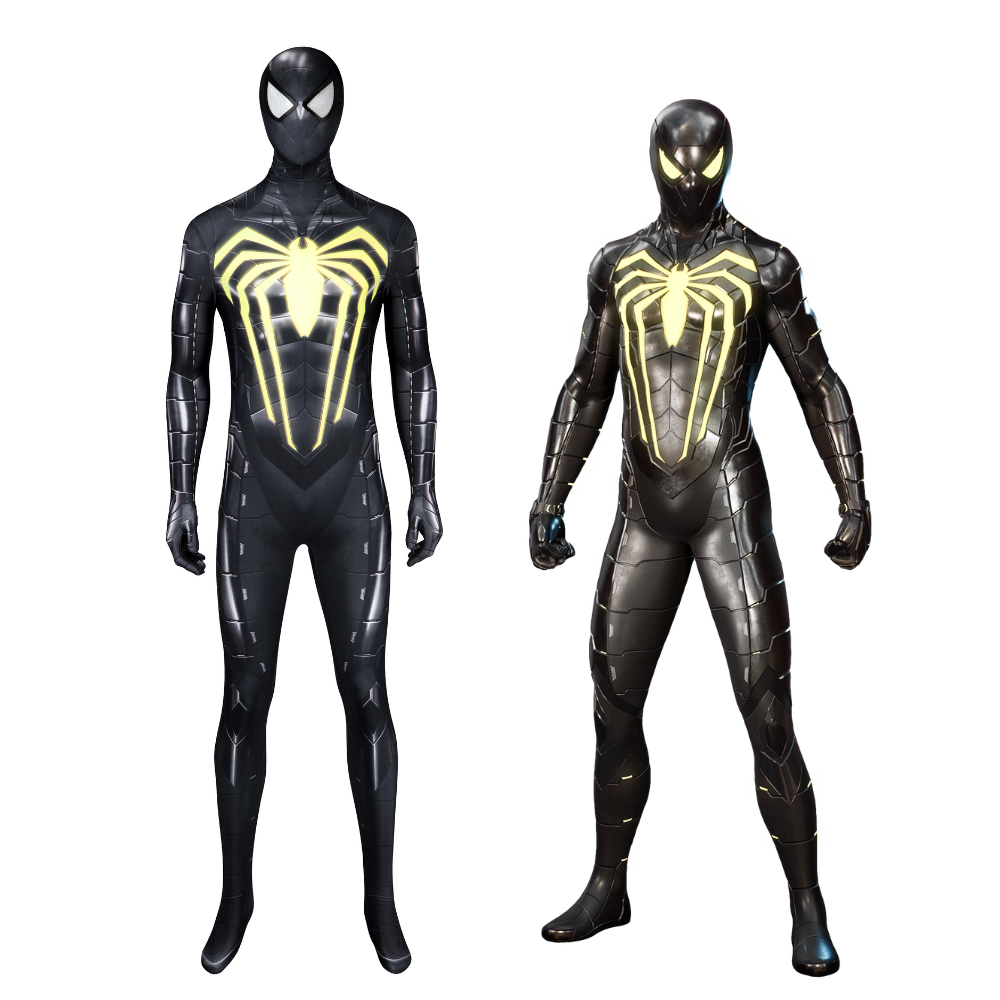 Marvel Spiderman Anti-Ock Suit Complete Cosplay Costume Outfit