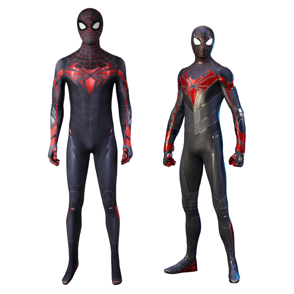 Marvel Spiderman PS5 Advance Tech Suit Complete Cosplay Costume Outfit