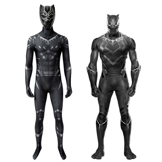 Marvel Black Panther Civil War V2 Complete Cosplay Costume Outfit