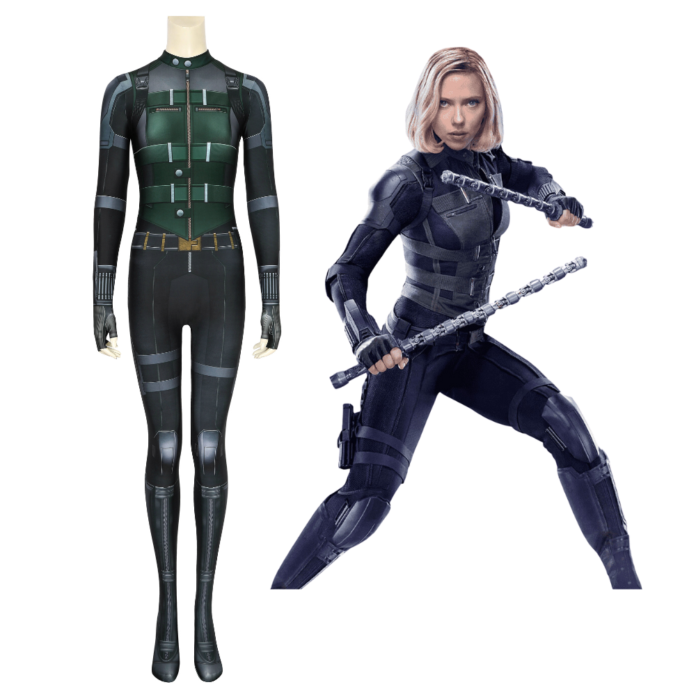 Costume de cosplay Black Widow des Avengers Infinity War | Tenue Marvel