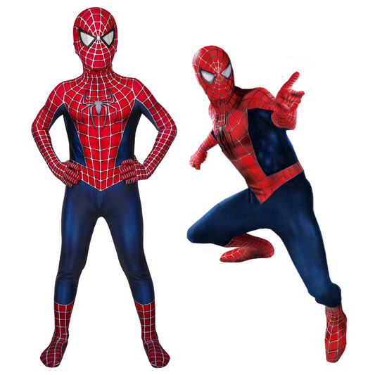 Kids Spider-Man 2 Tobey Maguire Cosplay Costume | Marvel Outfit