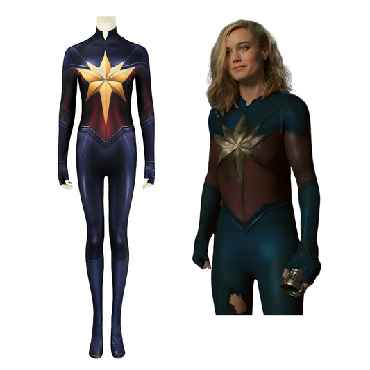 Captain Marvel 2 Carol Danvers Cosplay Costume | Marvel Outfit