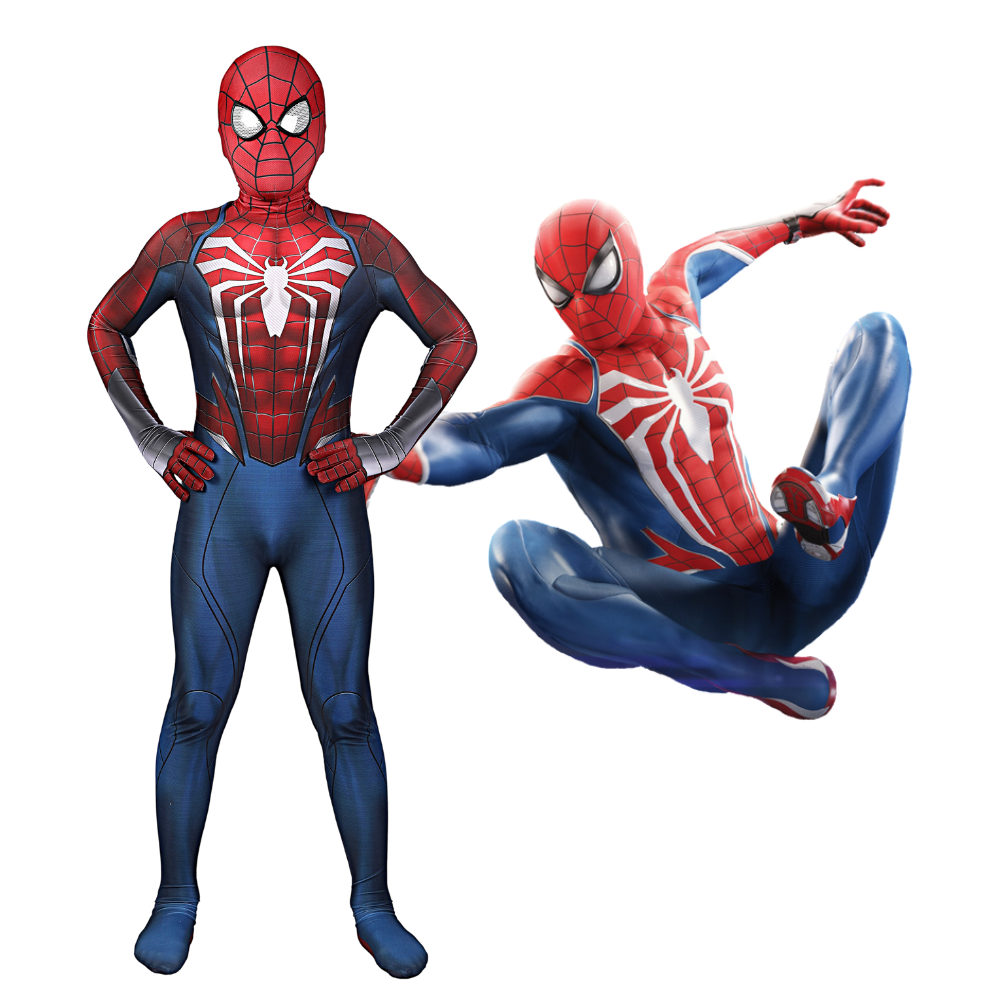 Kids Spider-Man PS5 Peter Parker Cosplay Costume | Marvel Outfit