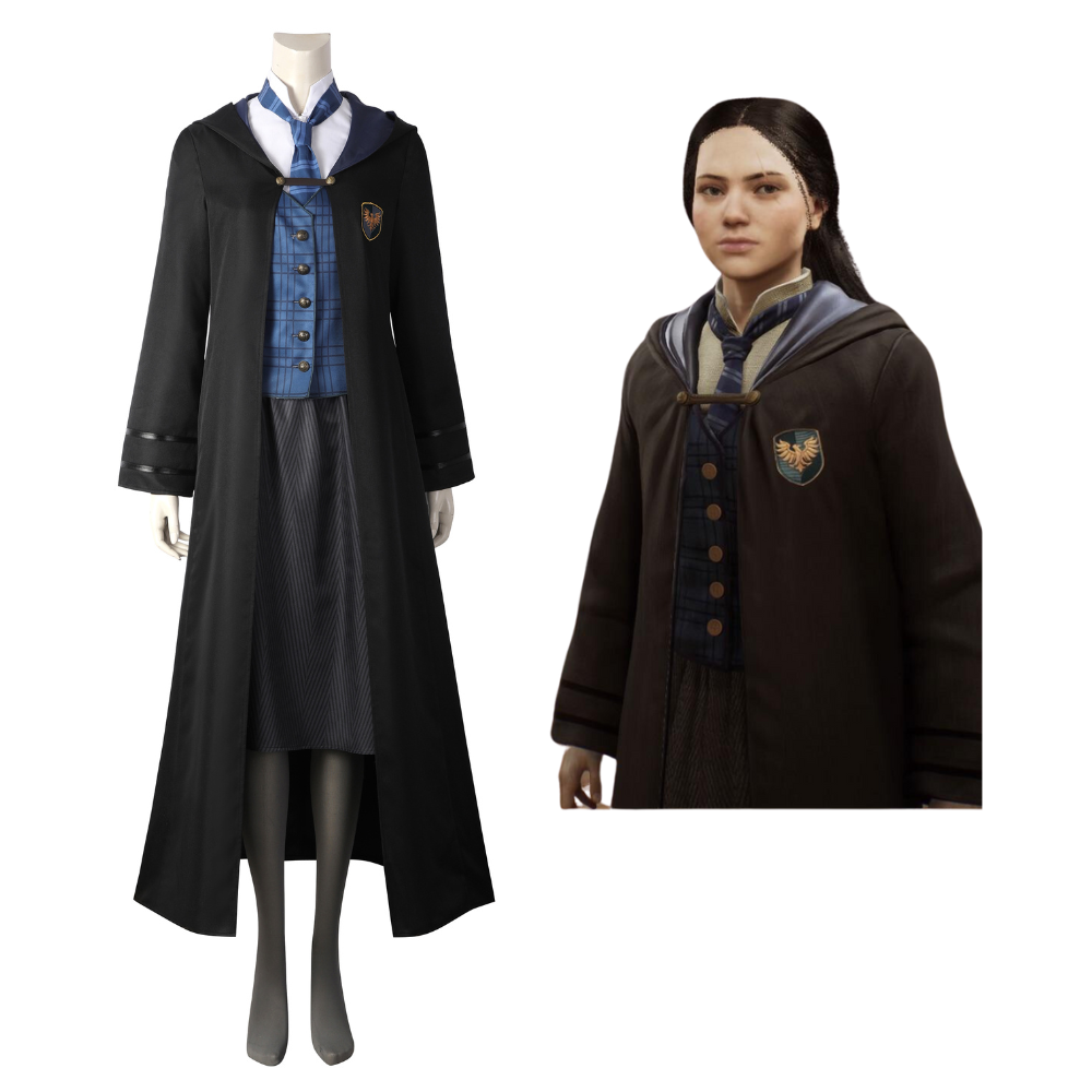 Harry Potter Ravenclaw Female Cosplay Costume | Gaming Outfit