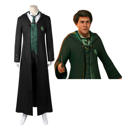 Harry Potter Slytherin Male Cosplay Costume | Gaming Outfit