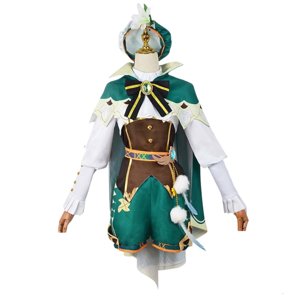 Genshin Impact Venti Shorts Cosplay Costume | Game Outfit