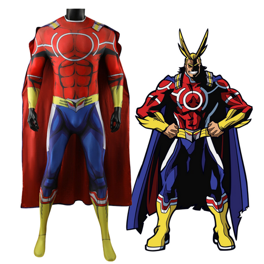 My Hero Academia All Might V2 Complete Cosplay Costume Outfit