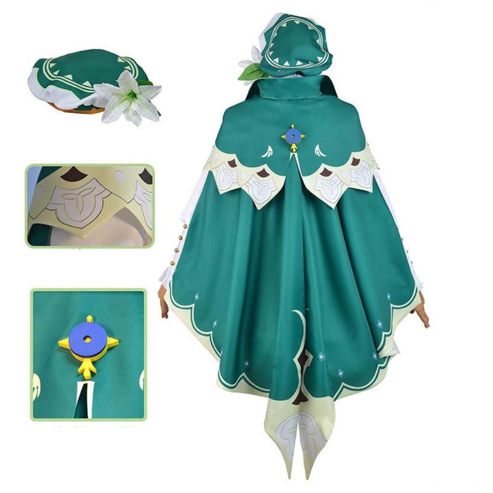 Genshin Impact Venti Shorts Cosplay Costume | Game Outfit