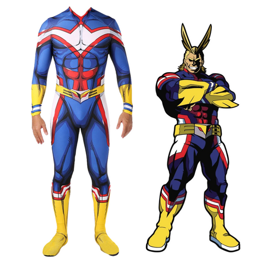 My Hero Academia All Might V3 Complete Cosplay Costume Outfit