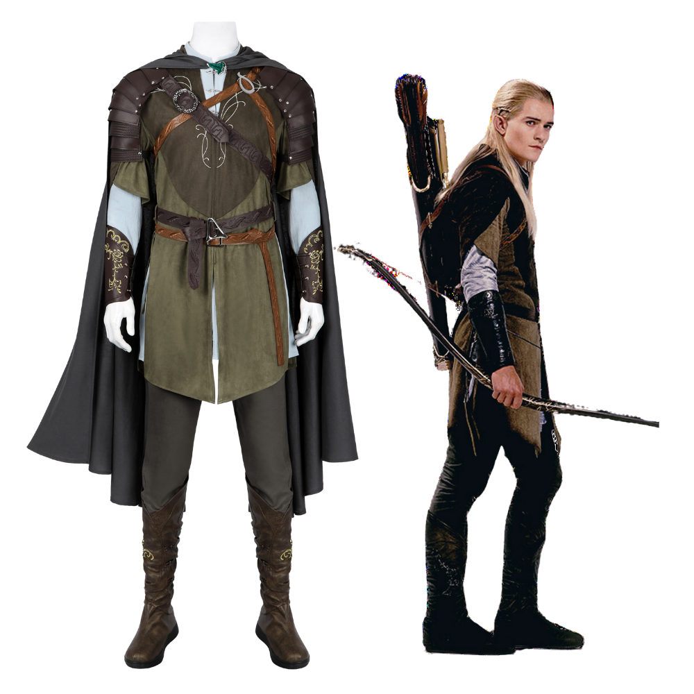 Lord of the Rings Legolas Cosplay Costume | Fantasy Outfit