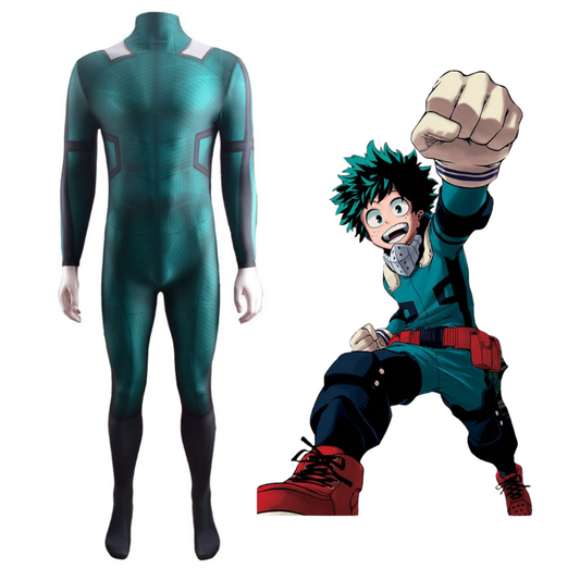 My Hero Academia Deku Complete Cosplay Costume Outfit