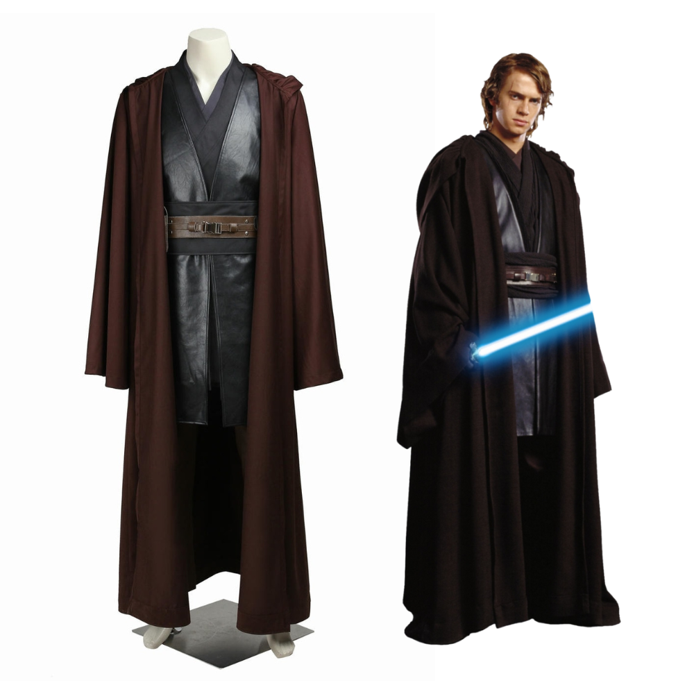 Star Wars Prequels Anakin Skywalker V2 Cosplay Costume | TV Outfit
