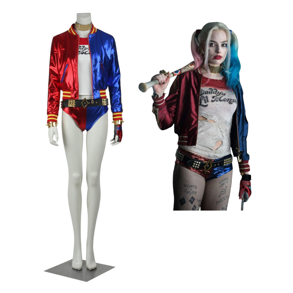 Suicide Squad Harley Quinn Cosplay Costume  | DC Outfit
