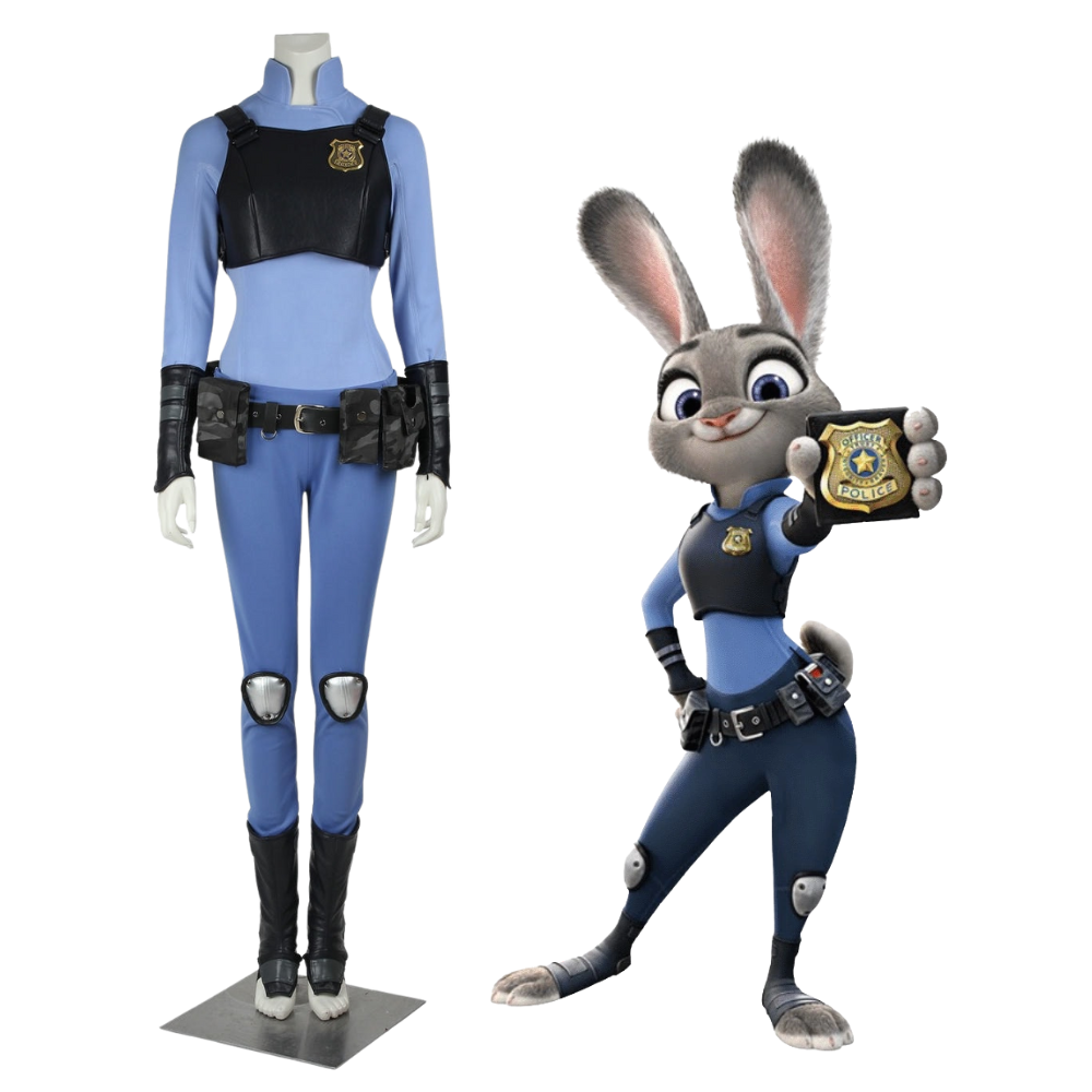 Zootopia Judy Hopps Cosplay Costume  | Movie Outfit