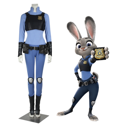 Zootopia Judy Hopps Cosplay Costume  | Movie Outfit