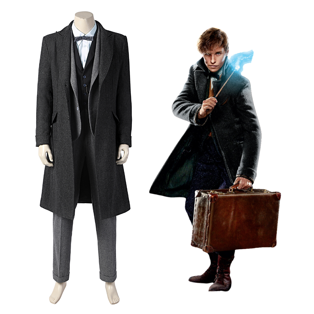 Fantastic Beasts Newt Complete Cosplay Costume Outfit