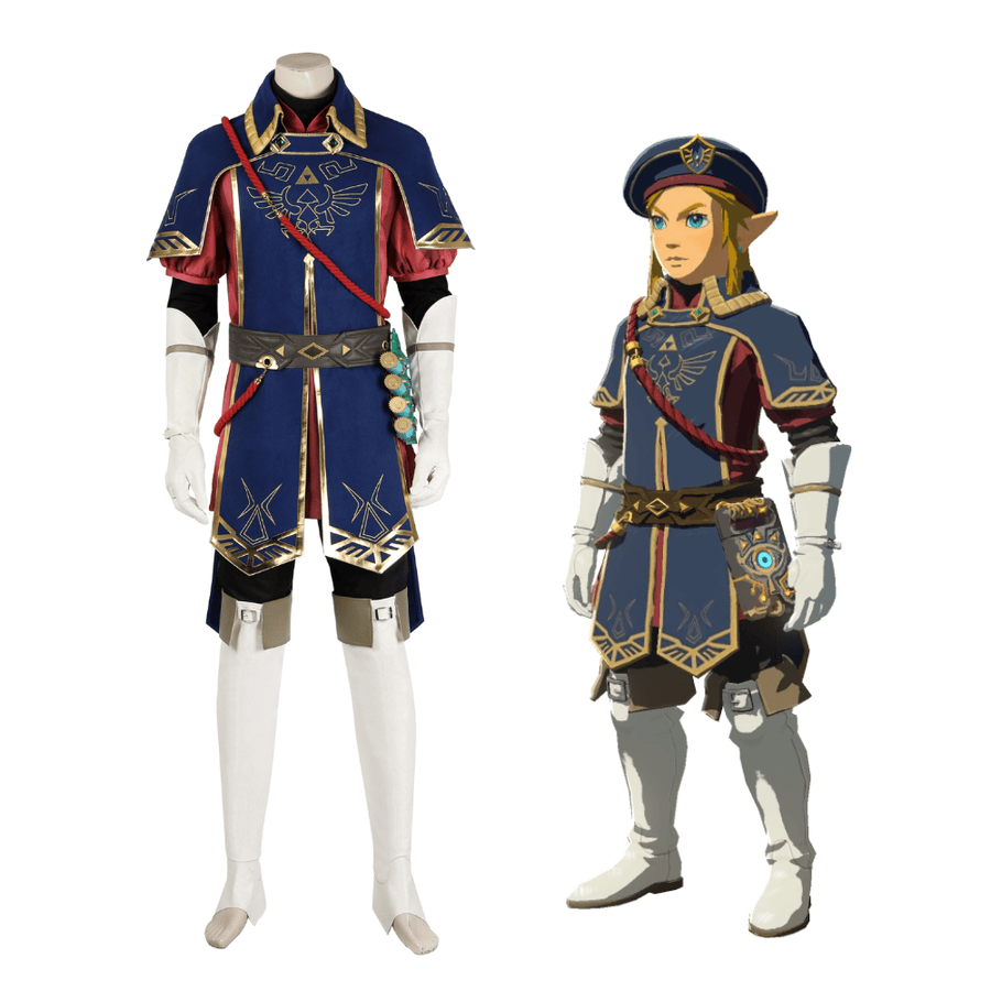 Tears of the Kingdom Link Royal Guard Cosplay Costume | Gaming Outfit