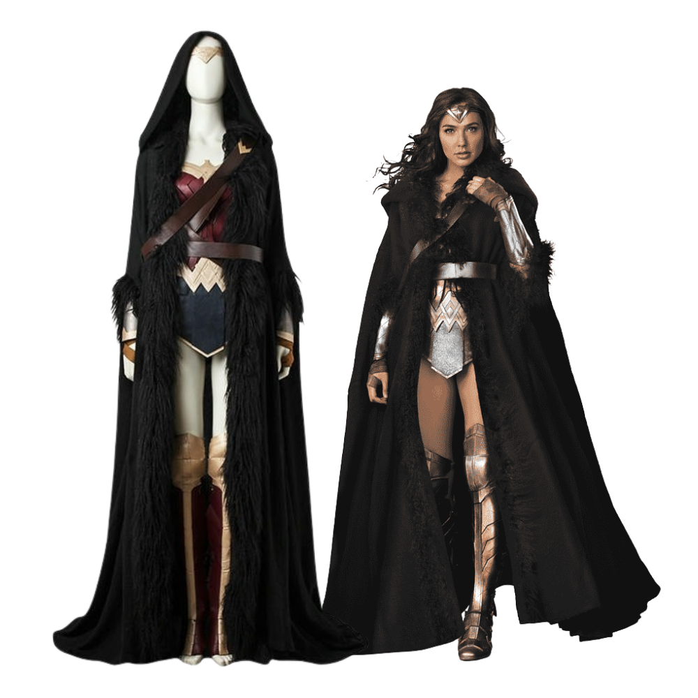 Wonder Woman Cloak Cosplay Costume | DC Outfit