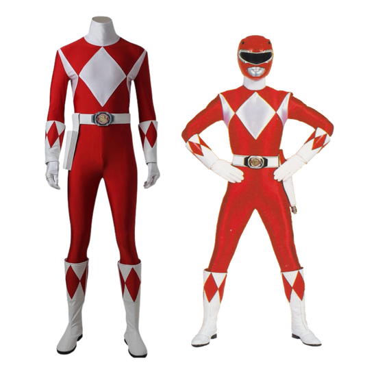 Zyuranger Red Ranger Cosplay Costume | Superhero Outfit