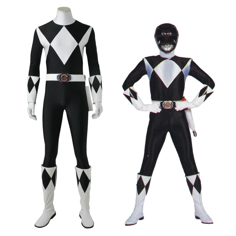 Zyuranger Black Ranger Cosplay Costume | Superhero Outfit