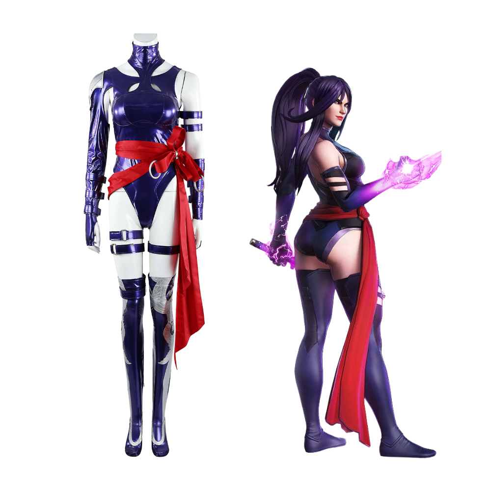 Marvel Rivals Psylocke Cosplay Costume | Gaming Outfit