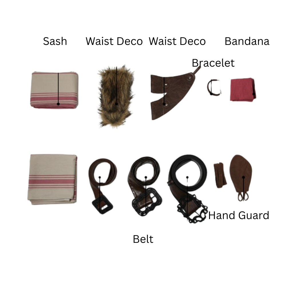 Pirates of the Caribbean 5 Jack Sparrow Cosplay Costume | Pirate Outfit