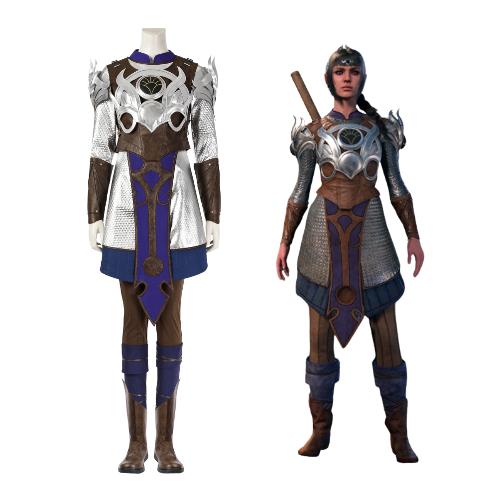 Baldur's Gate 3 Shadowheart Cosplay Costume | Gaming Outfit