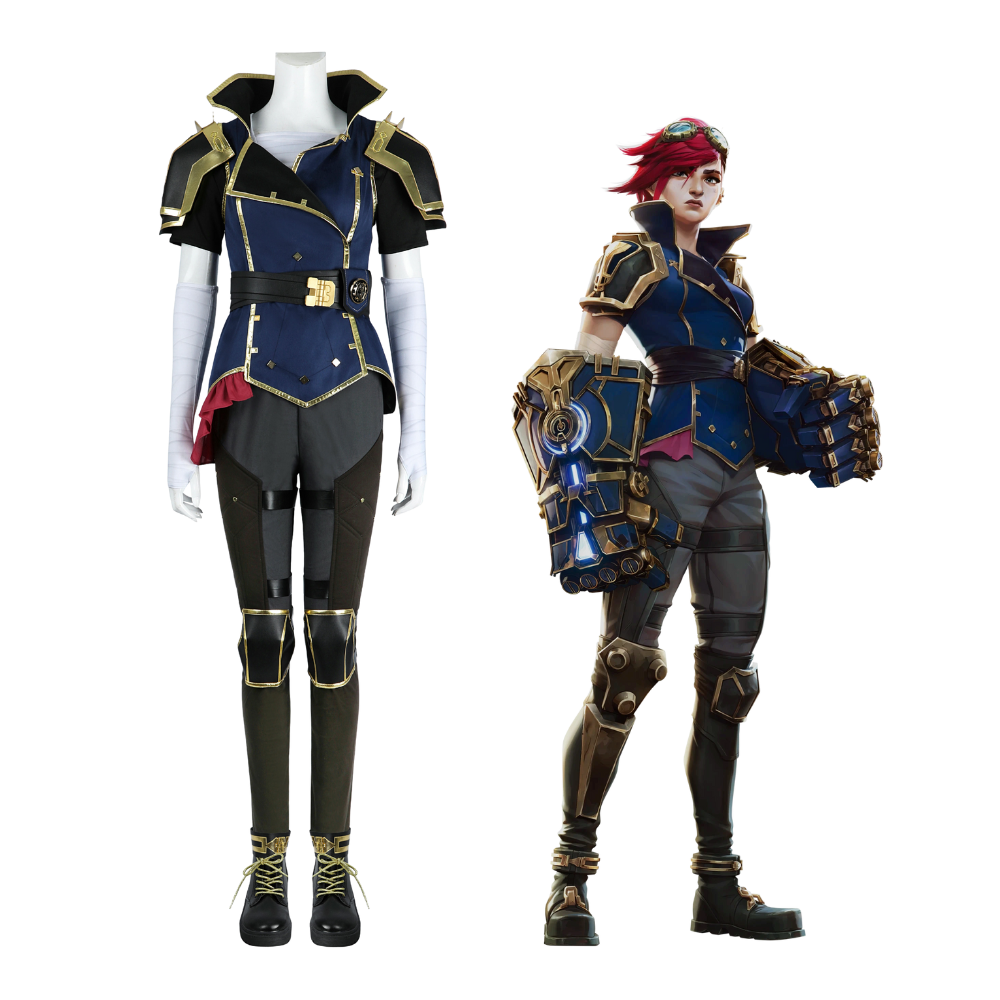Arcane League of Legends VI Cosplay Costume | Gaming Outfit