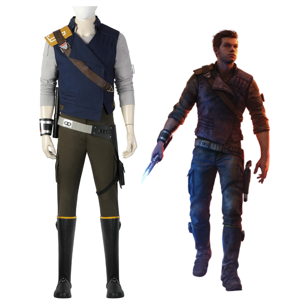 Costume de cosplay de Cal Kestis, survivant de Star Wars | Tenue TV
