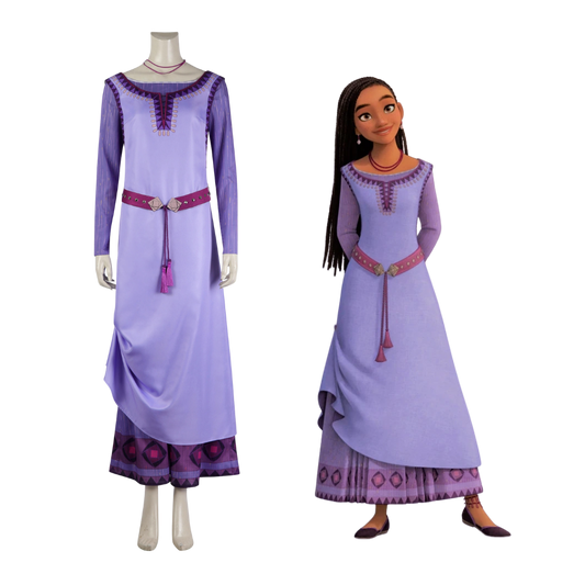 Wish 2023 Asha Cosplay Costume | Movie Outfit